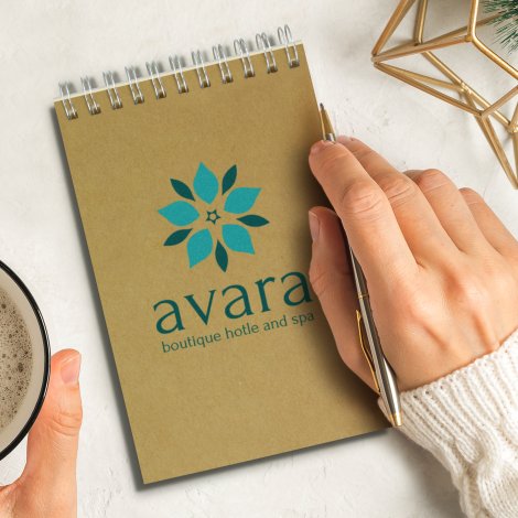 Kraft Note Pad - Small - Image 3