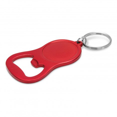 Chevron Bottle Opener Key Ring - Image 3
