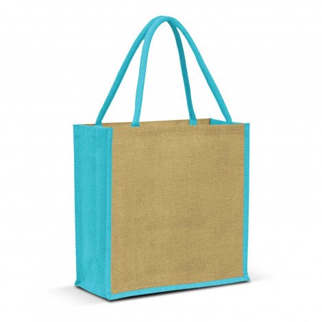 Monza Jute Tote Bag - Image 11