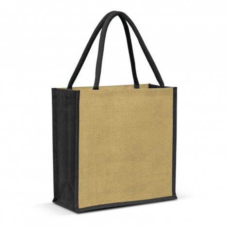 Monza Jute Tote Bag - Image 14
