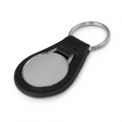 Baron Leather Key Ring - Round - Image 2