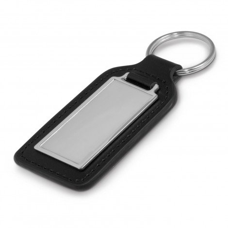 Baron Leather Key Ring - Rectangle - Image 2