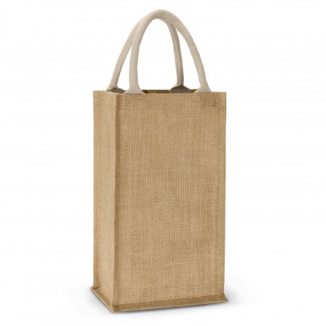 Donato Jute Double Wine Carrier - Image 3
