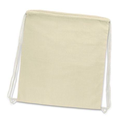 Cotton Drawstring Backpack - Image 3