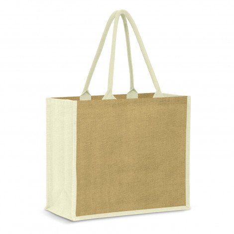 Modena Jute Tote Bag - Image 3