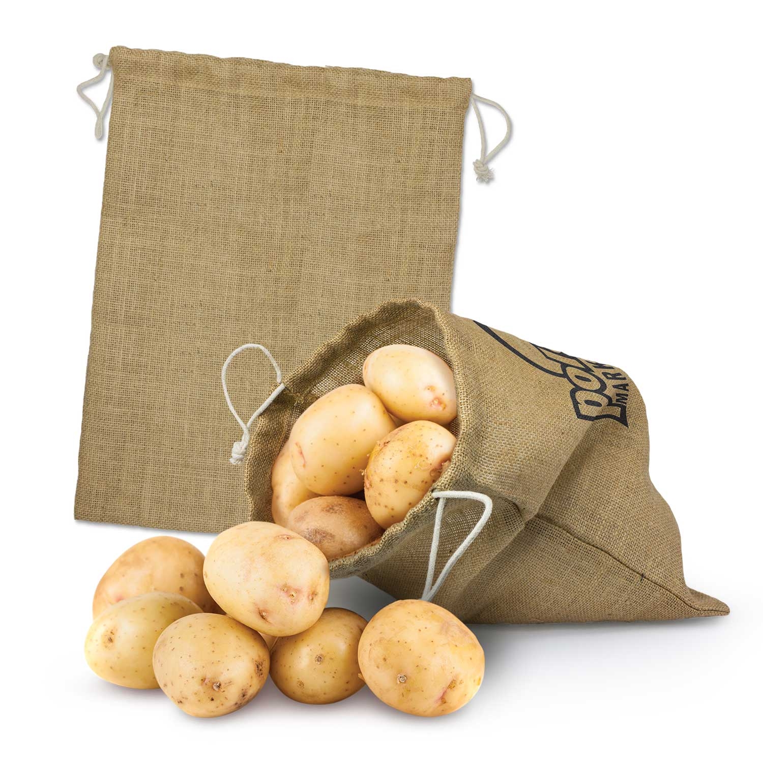 Jute Produce Bag - Large - Image 2