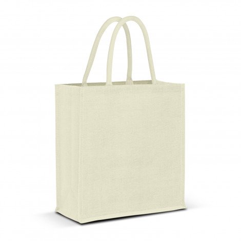 Lanza Jute Tote Bag - Colour Match - Image 3