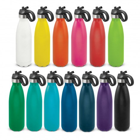 Mirage Powder Coated Vacuum Bottle - Flip Lid - Image 26