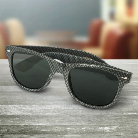 Malibu Premium Sunglasses - Carbon Fibre - Image 4