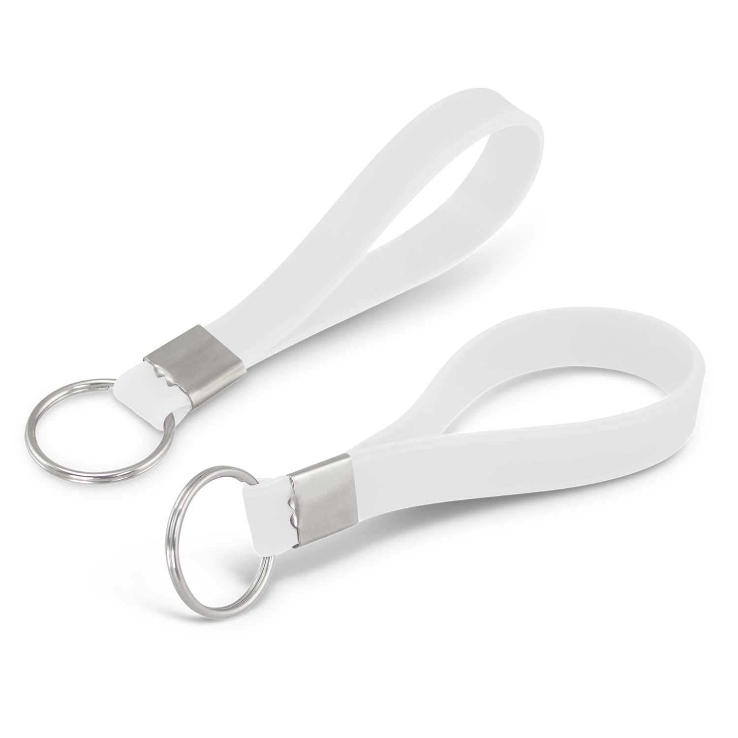 Silicone Key Ring - Embossed - Image 2