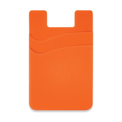 Dual Silicone Phone Wallet - Full Colour - Image 4