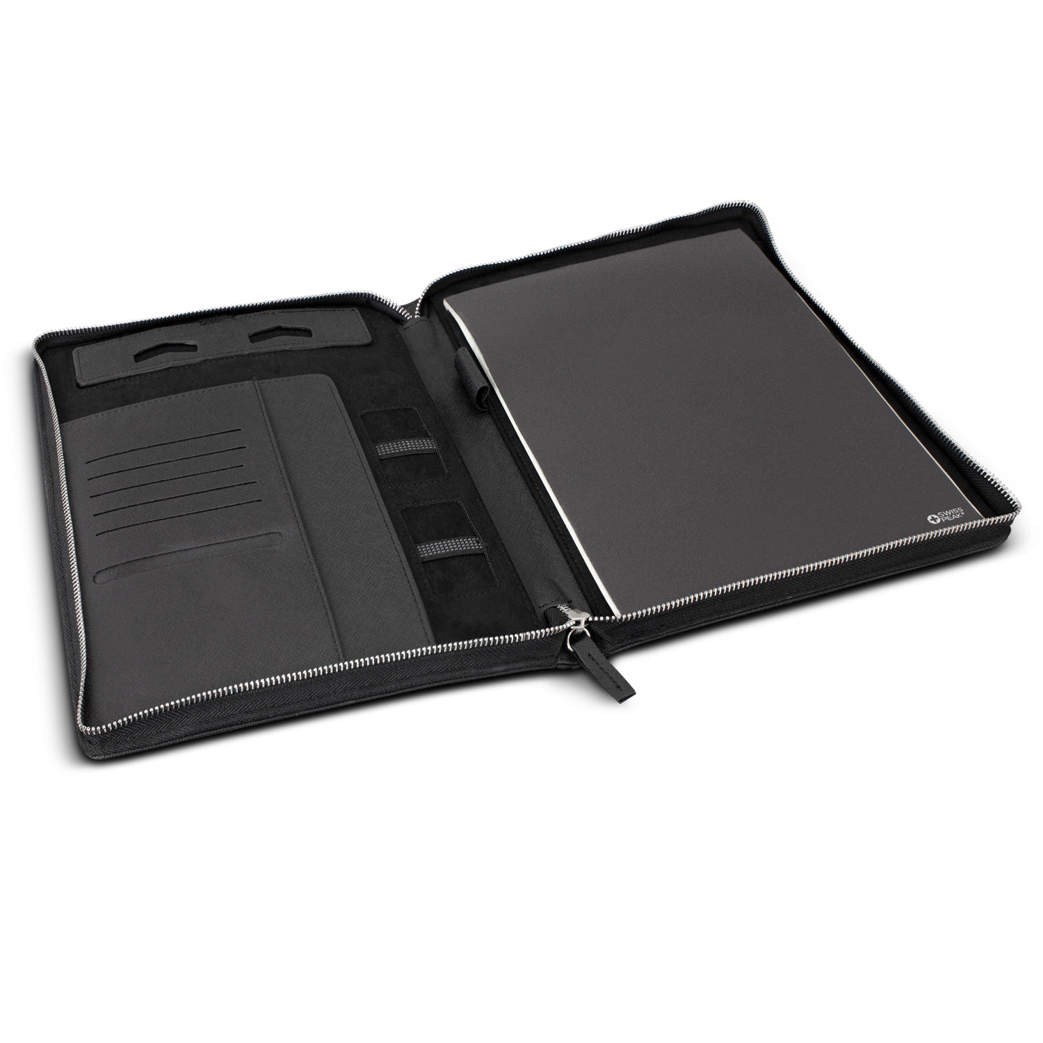 Swiss Peak Heritage A4 Portfolio with Zipper - Image 3