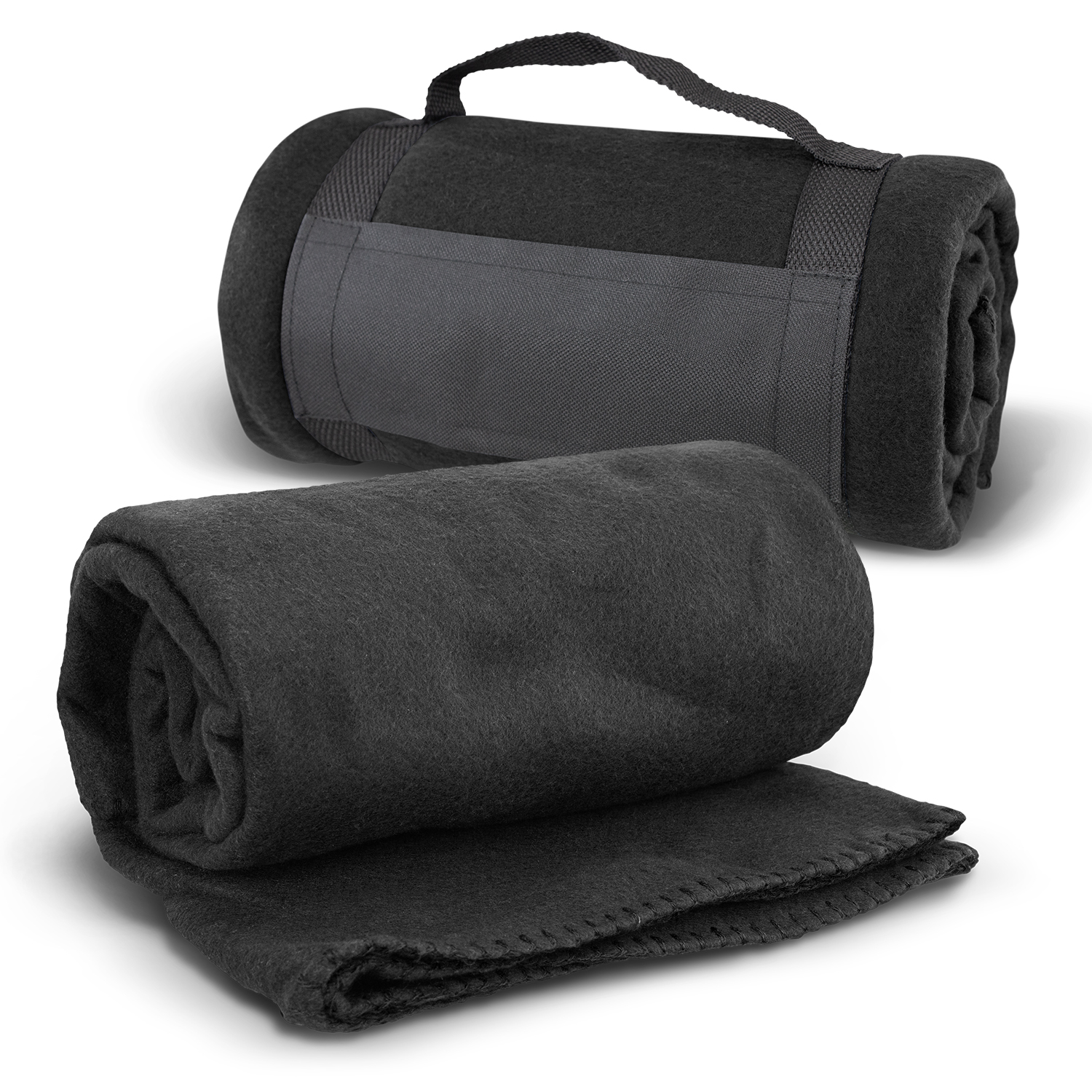 Glasgow Fleece Blanket with Strap - Image 8
