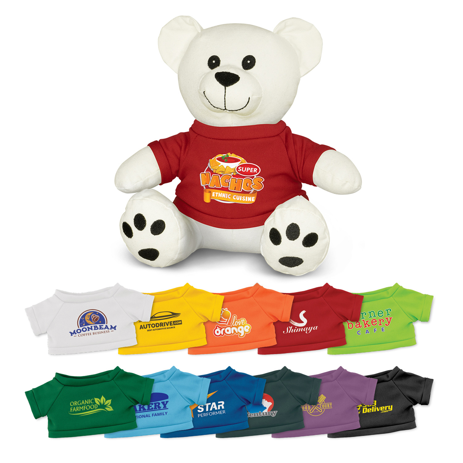 Cotton Bear Plush Toy - Image 2