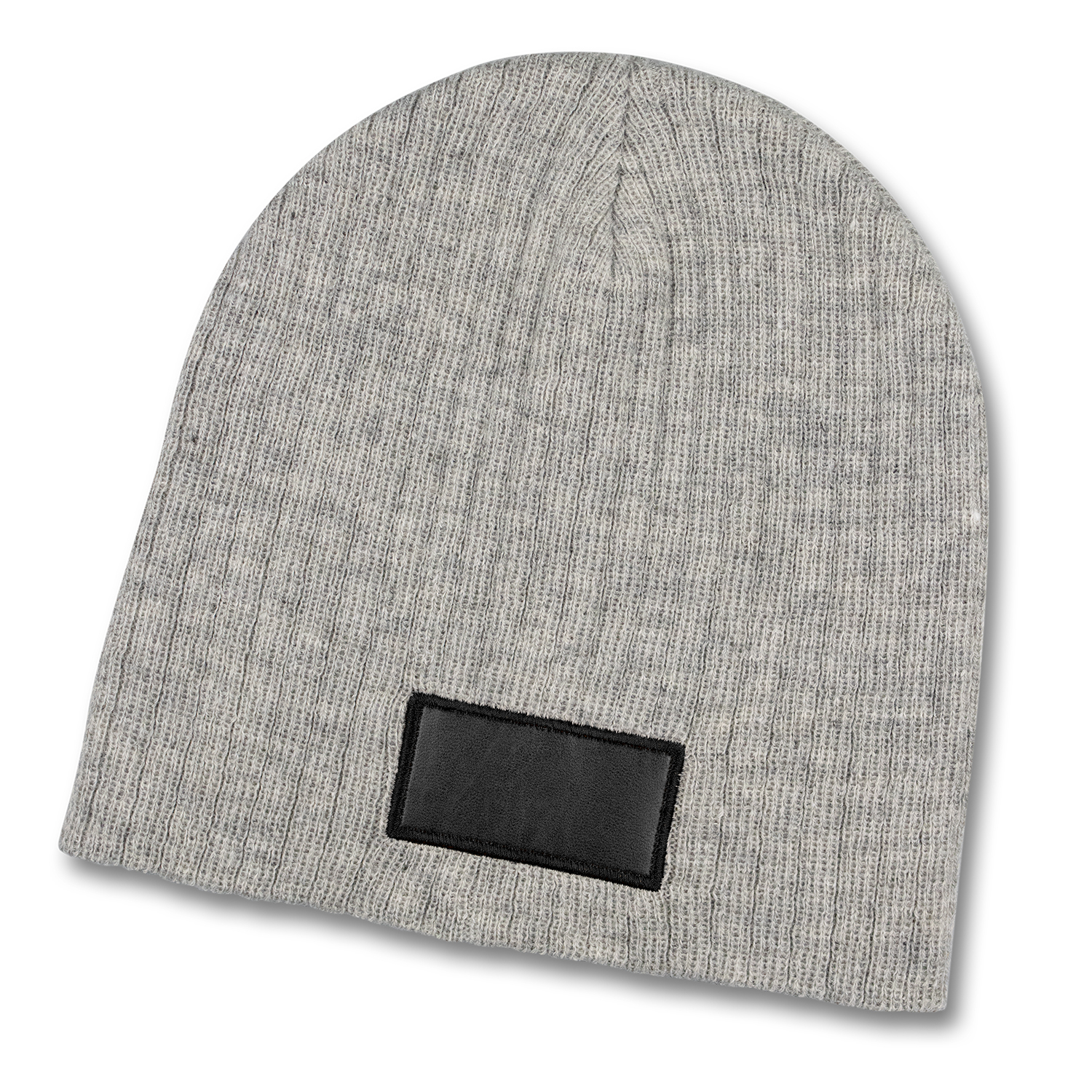 Nebraska Heather Cable Knit Beanie With Patch - Image 5