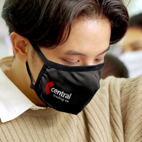 Reusable Cotton Face Mask Premium - Indent - Image 4