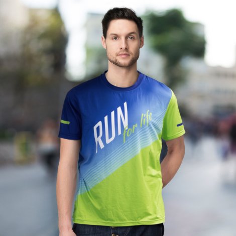 Custom Mens Sports T-Shirt - Image 4