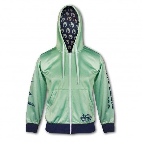 Custom Womens Sports Zipped Hoodie - Image 2