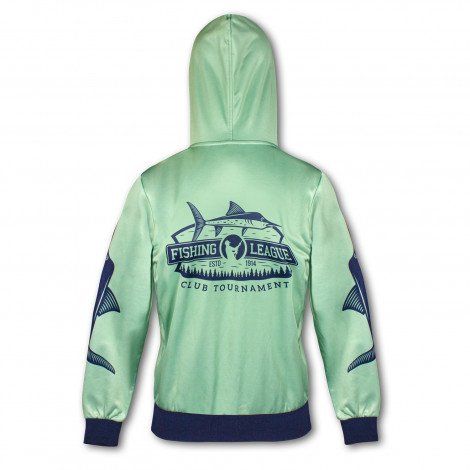 Custom Womens Sports Zipped Hoodie - Image 3