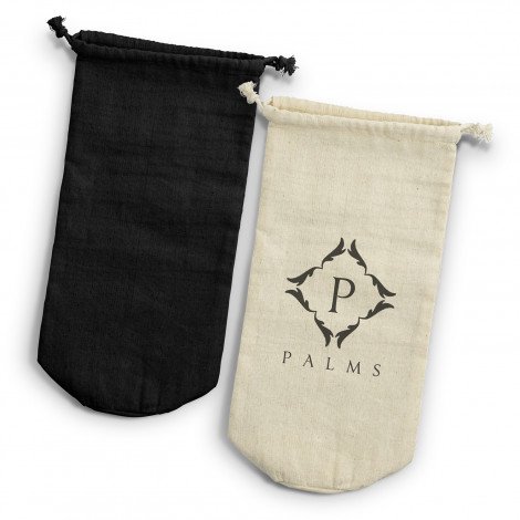 Cotton Bottle Gift Bag - Image 2