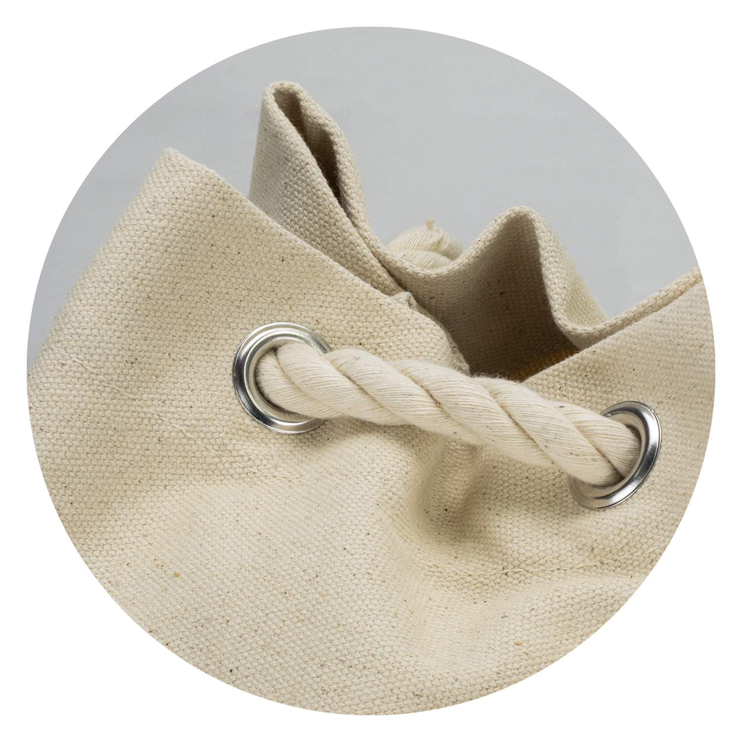 Riverside Canvas Barrel Bag - Image 4