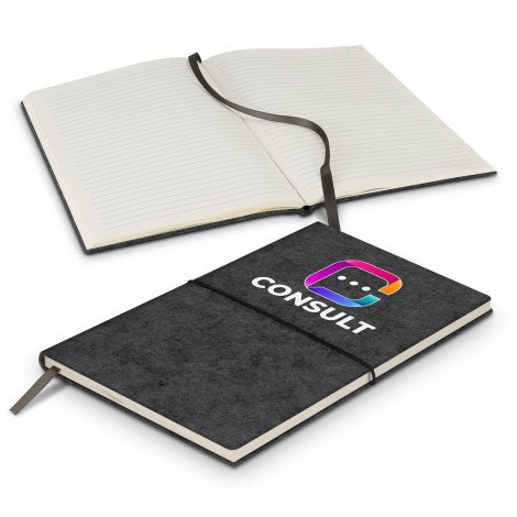 RPET Felt Soft Cover Notebook - Image 2