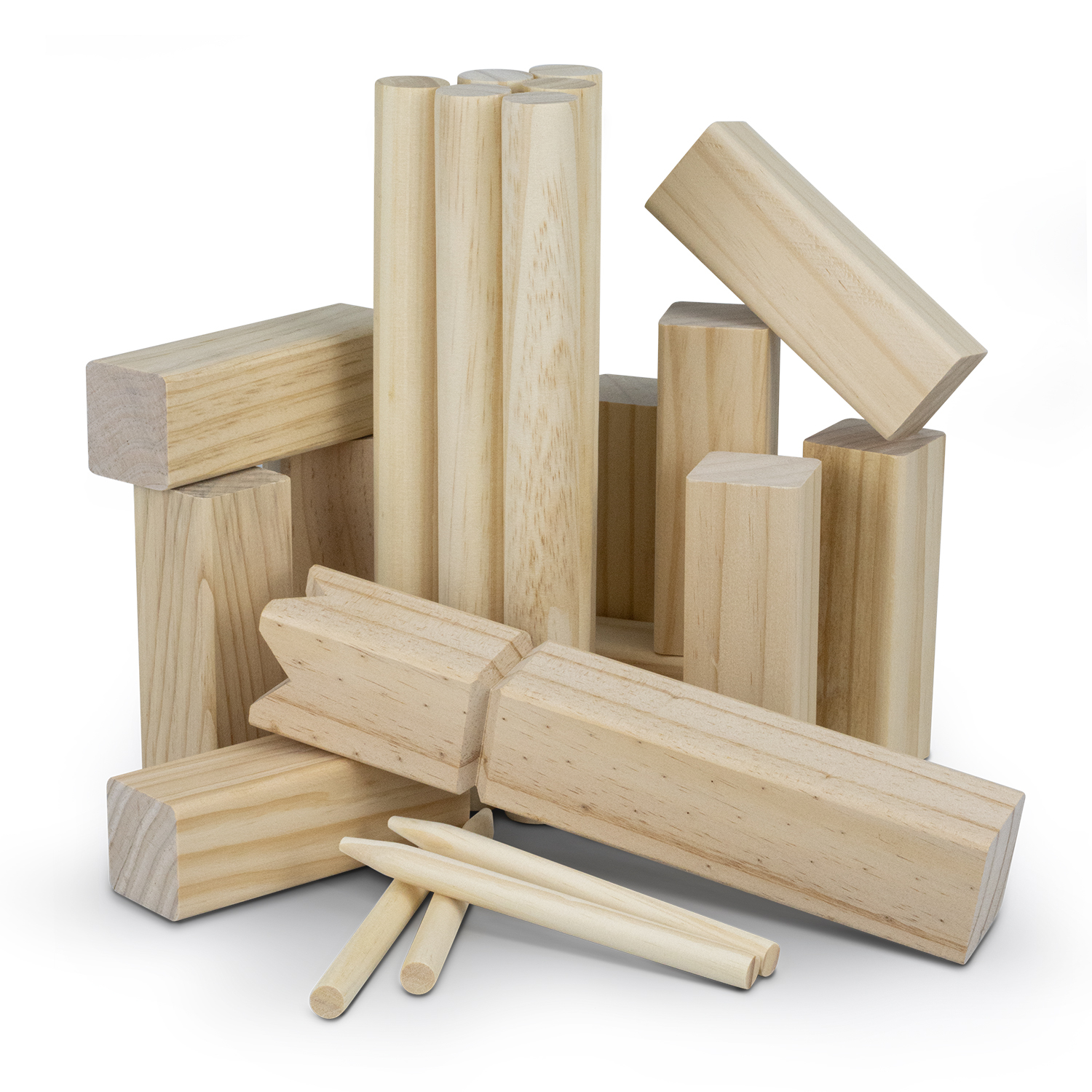 Kubb Wooden Game - Image 4