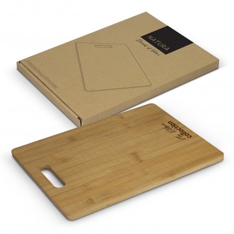 NATURA Bamboo Rectangle Chopping Board - Image 2