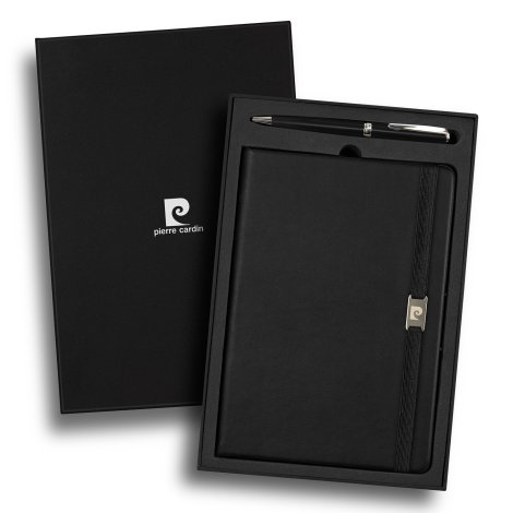 Pierre Cardin Nouvelle Notebook and Pen Gift Set - Image 3