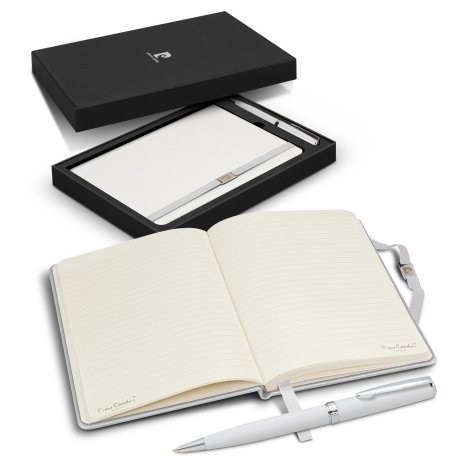 Pierre Cardin Nouvelle Notebook and Pen Gift Set - Image 4