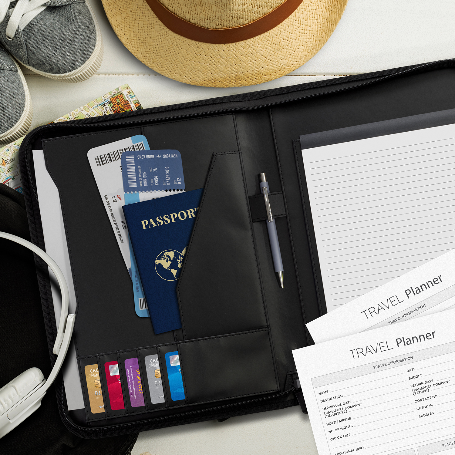 Carlow Travel Portfolio Case - Image 10