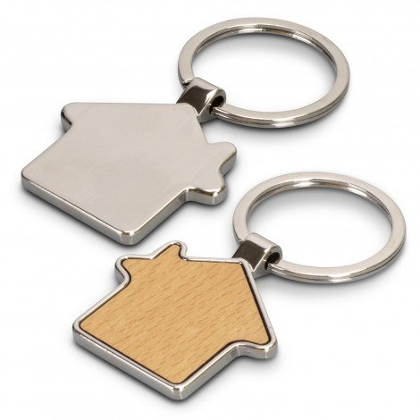 Santo House Shaped Key Ring - Image 4