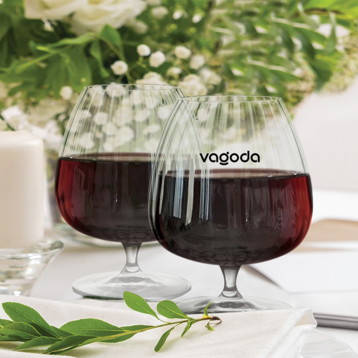 Luigi Bormioli Optica Cognac Glass - Image 4