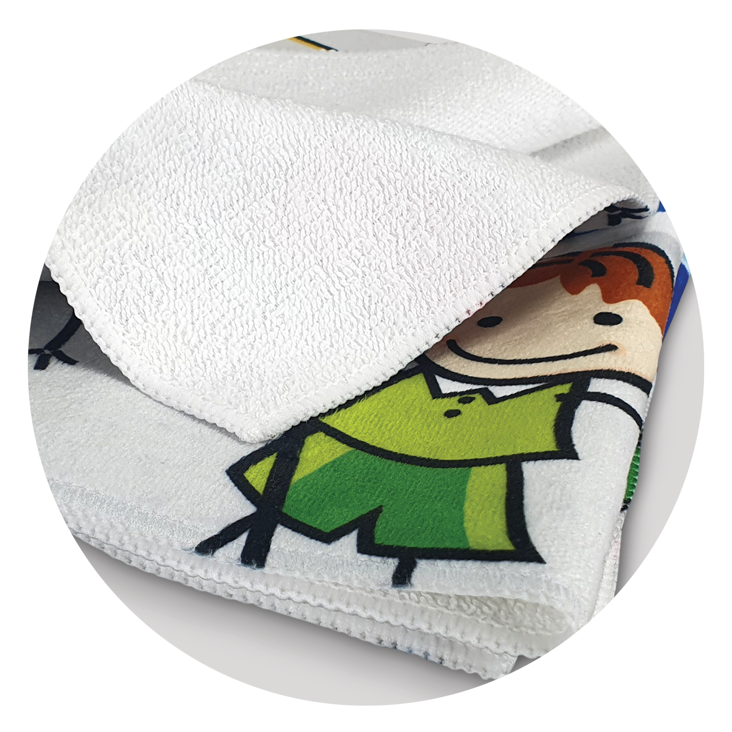 Amba Tea Towel - Full Colour - Image 4