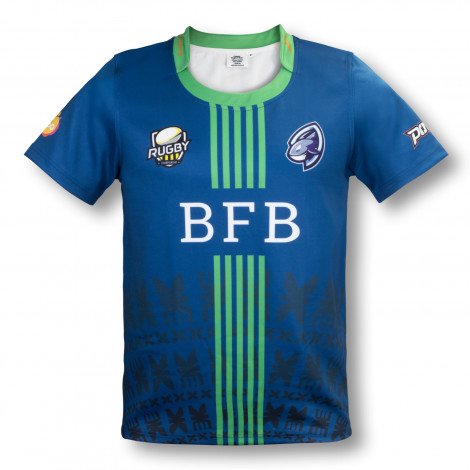 Custom Mens Rugby T-Shirt - Image 2