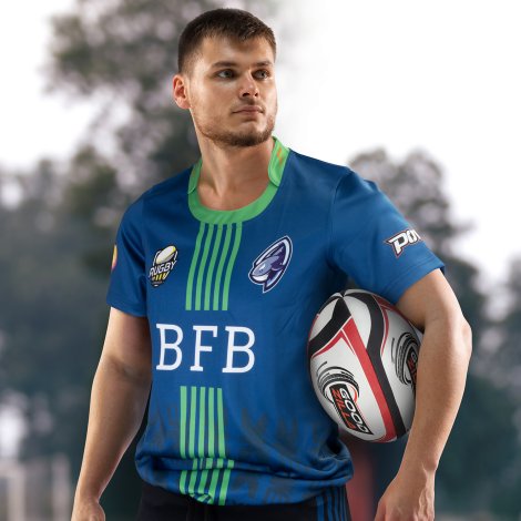 Custom Mens Rugby T-Shirt - Image 4