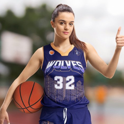 Custom Womens Basketball Top - Image 4
