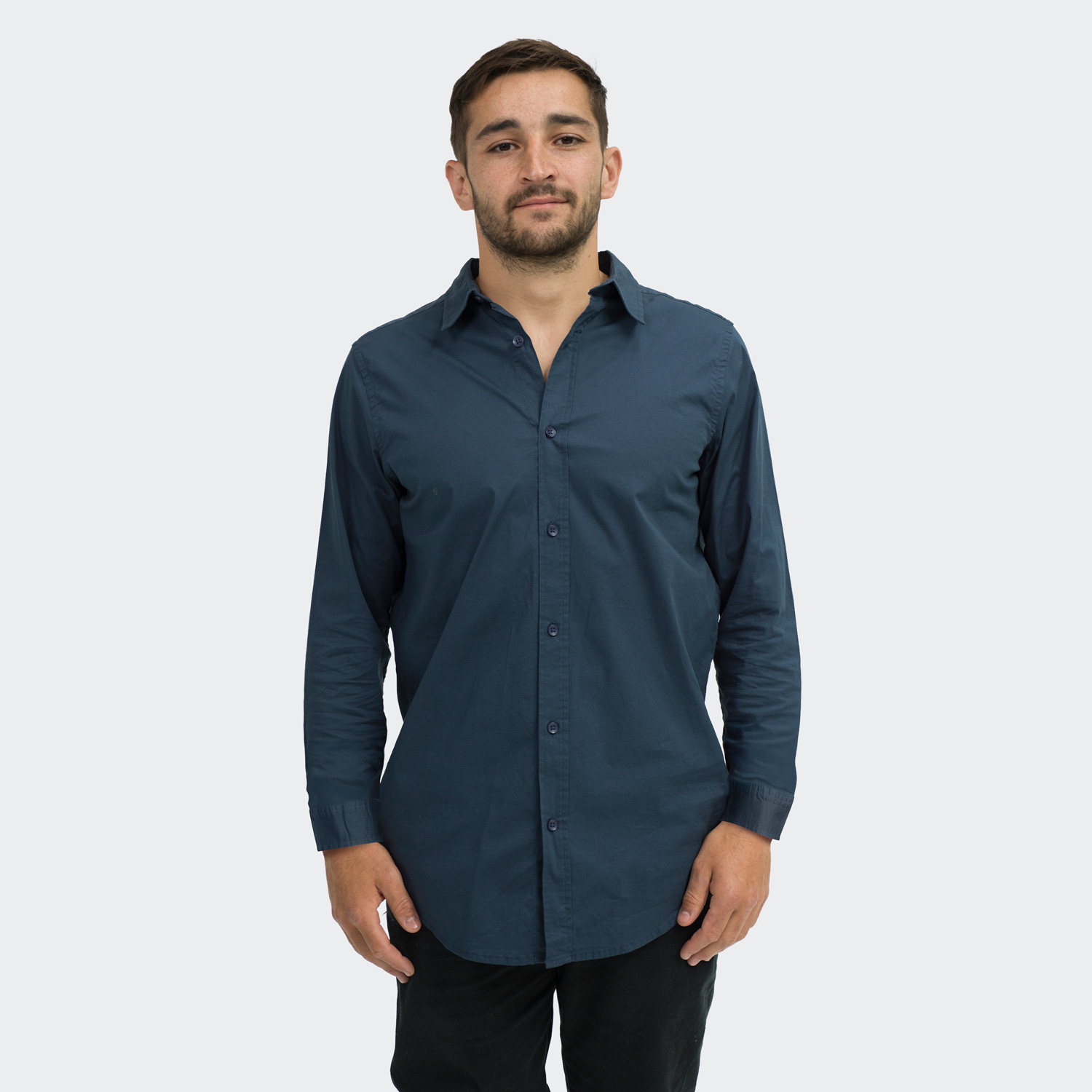 TRENDSWEAR Parker Men's Poplin Shirt - Image 3