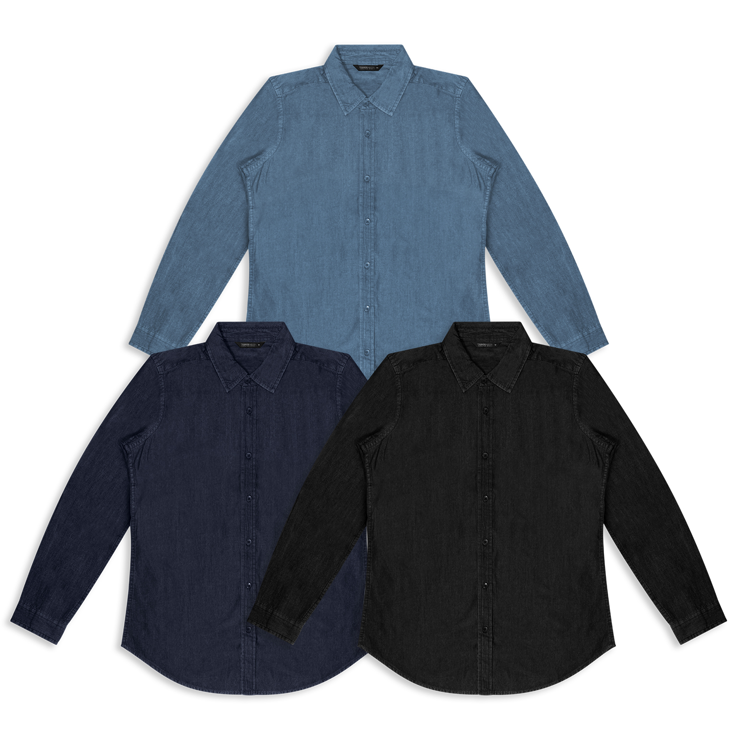 TRENDSWEAR Chester Men's Denim Shirt - Image 11