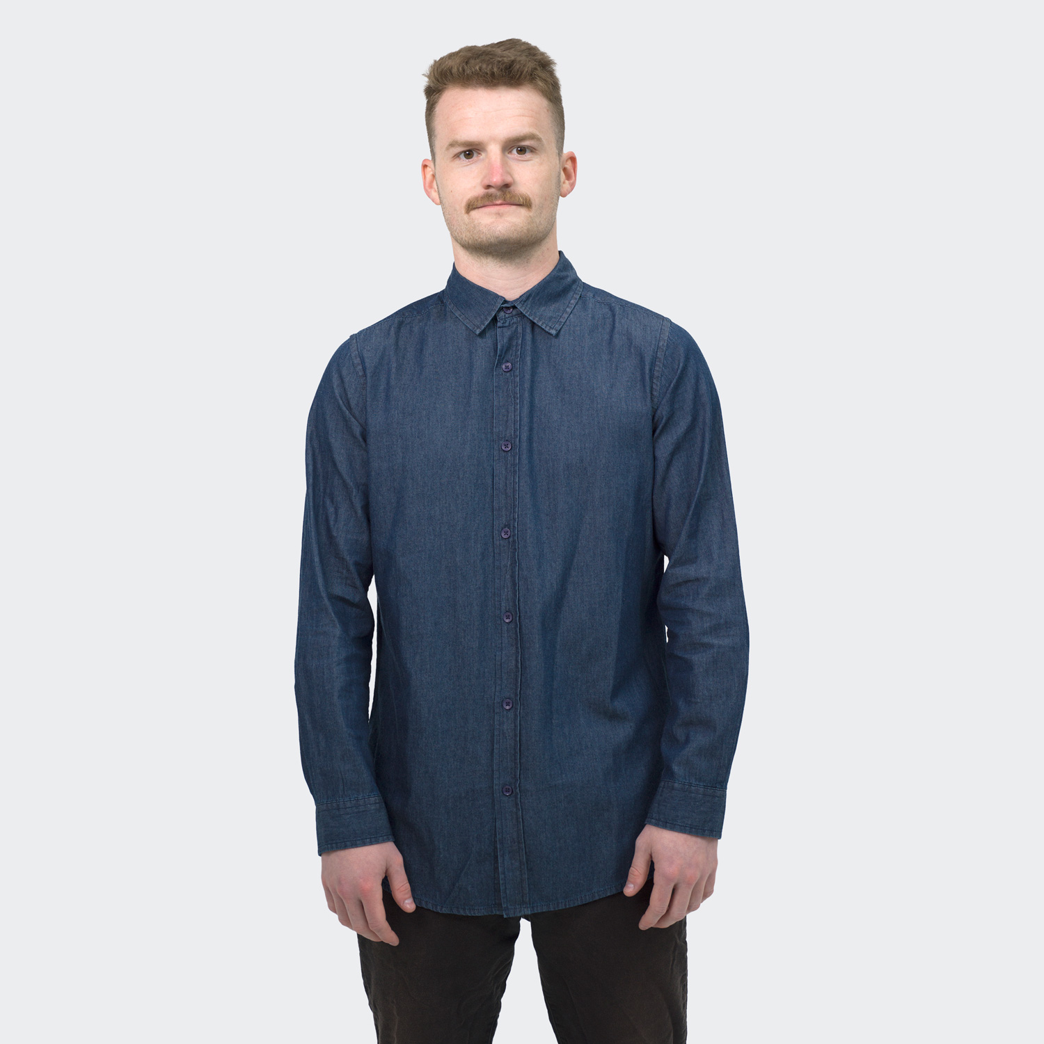 TRENDSWEAR Chester Men's Denim Shirt - Image 3