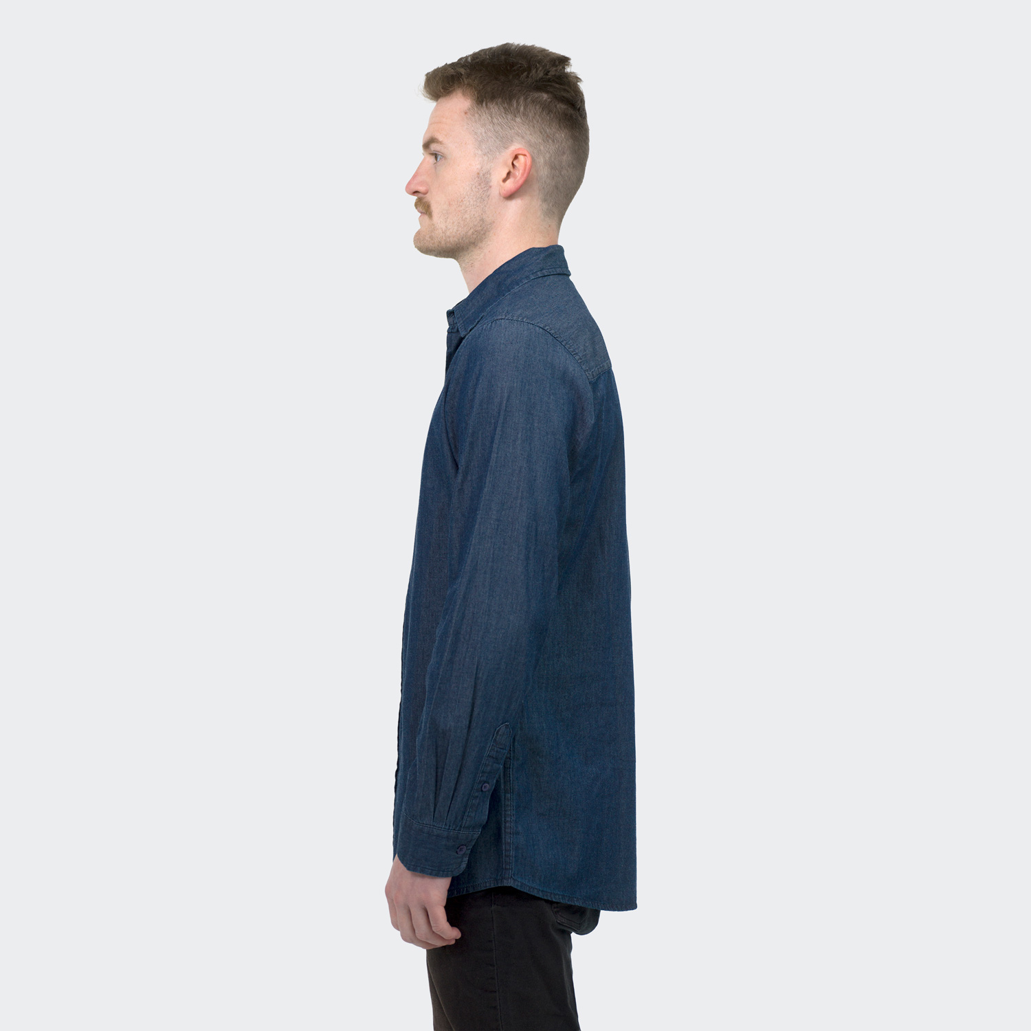 TRENDSWEAR Chester Men's Denim Shirt - Image 4