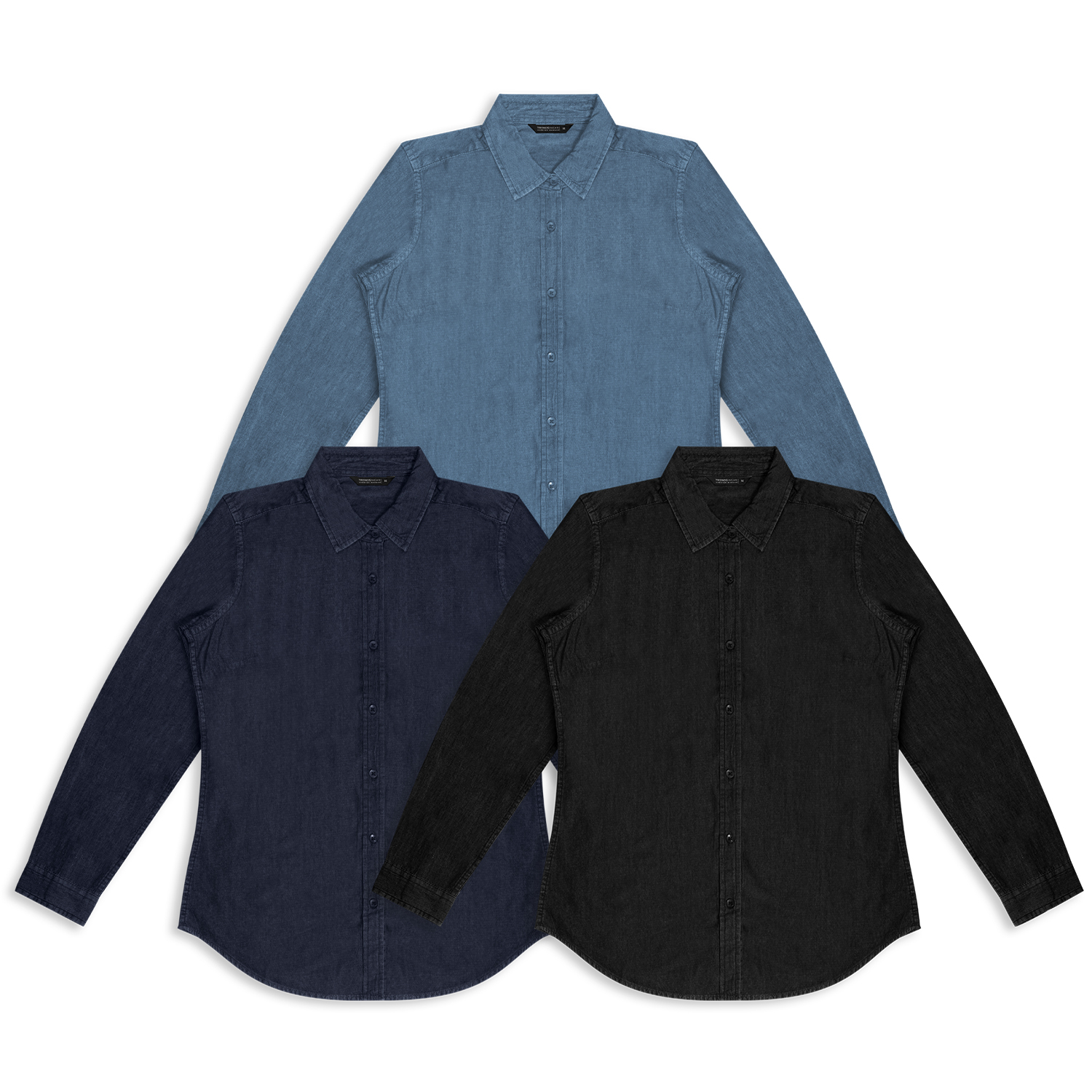 TRENDSWEAR Chester Women's Denim Shirt - Image 11