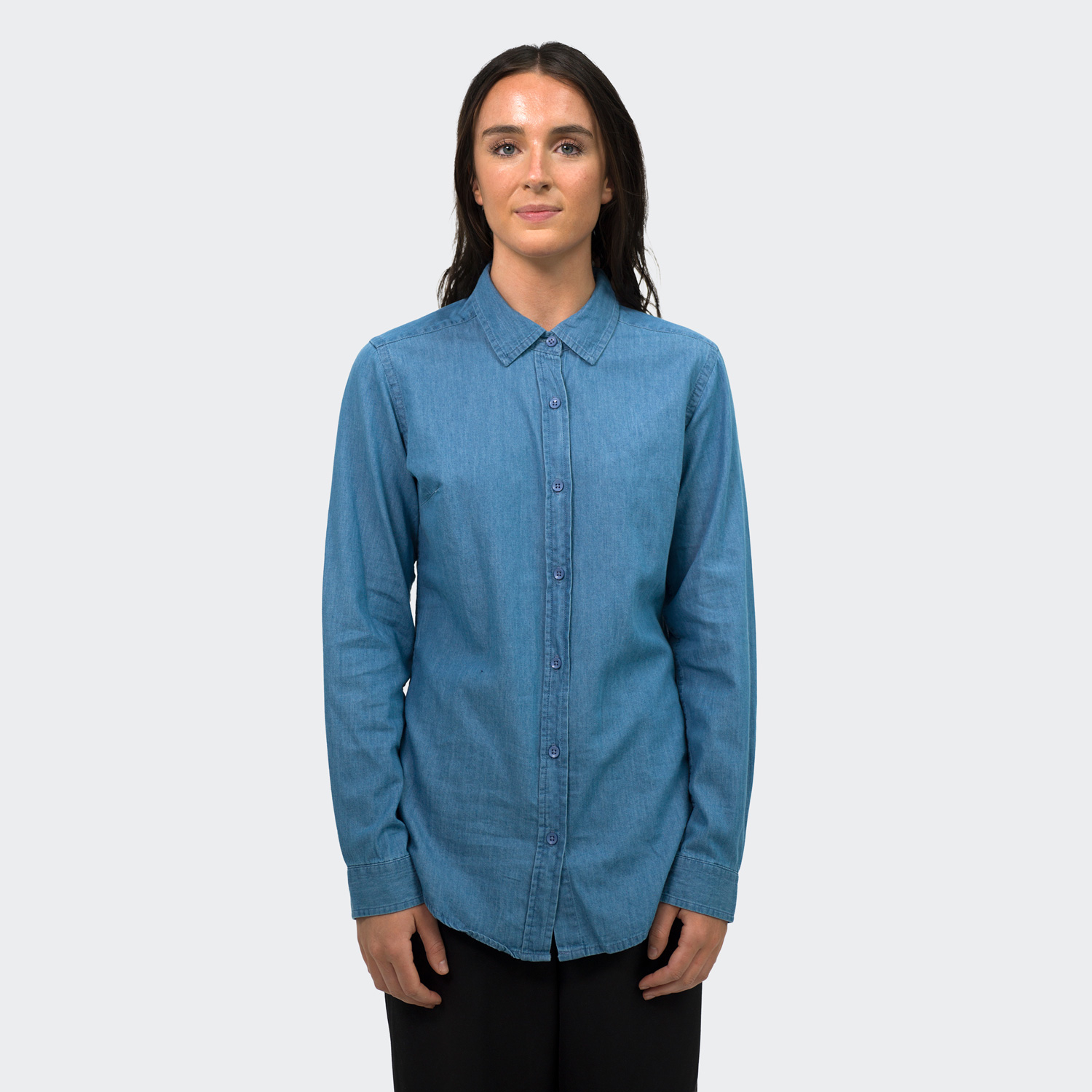TRENDSWEAR Chester Women's Denim Shirt - Image 3
