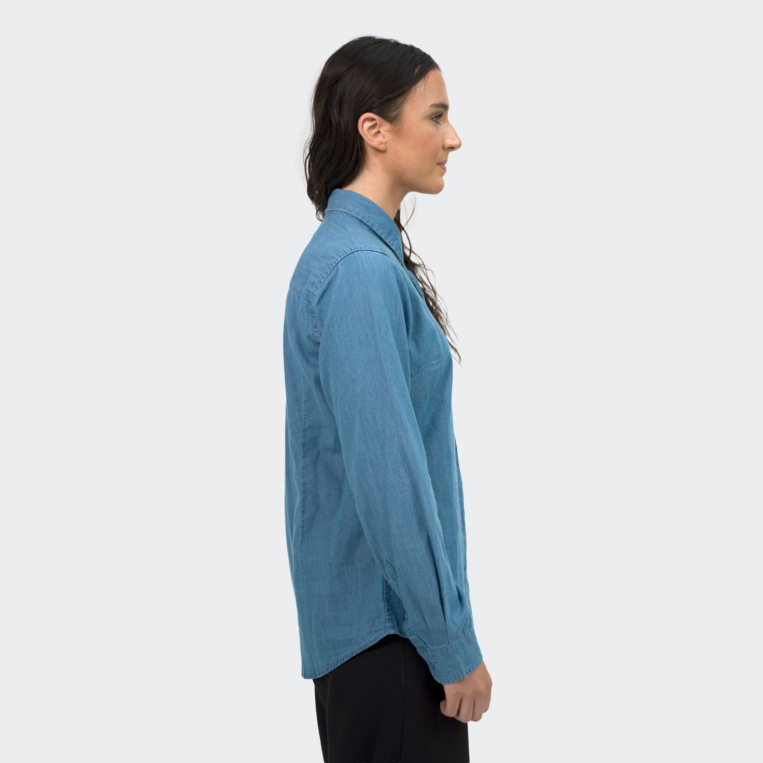 TRENDSWEAR Chester Women's Denim Shirt - Image 4