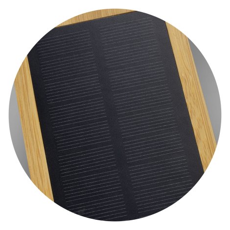 NATURA Bamboo Solar Power Bank - Image 5