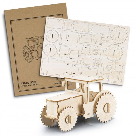 BRANDCRAFT Tractor Wooden Model - Image 2