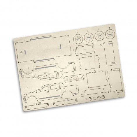 BRANDCRAFT UTE Wooden Model - Image 4