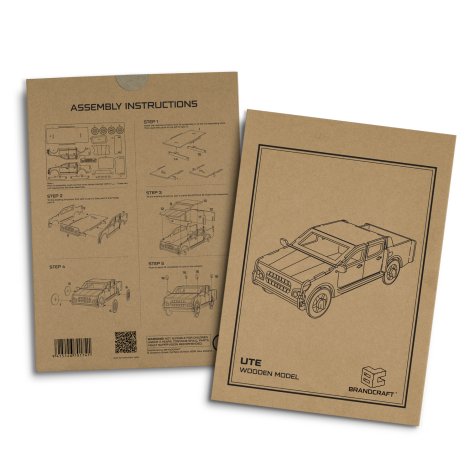 BRANDCRAFT UTE Wooden Model - Image 5