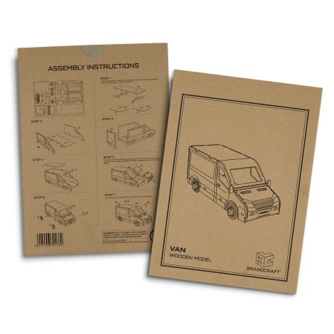 BRANDCRAFT Van Wooden Model - Image 5