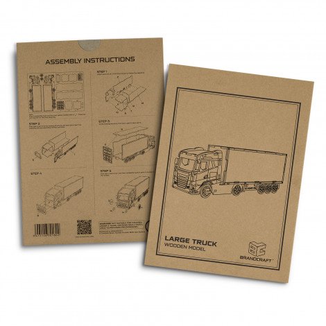 BRANDCRAFT Large Truck Wooden Model - Image 5